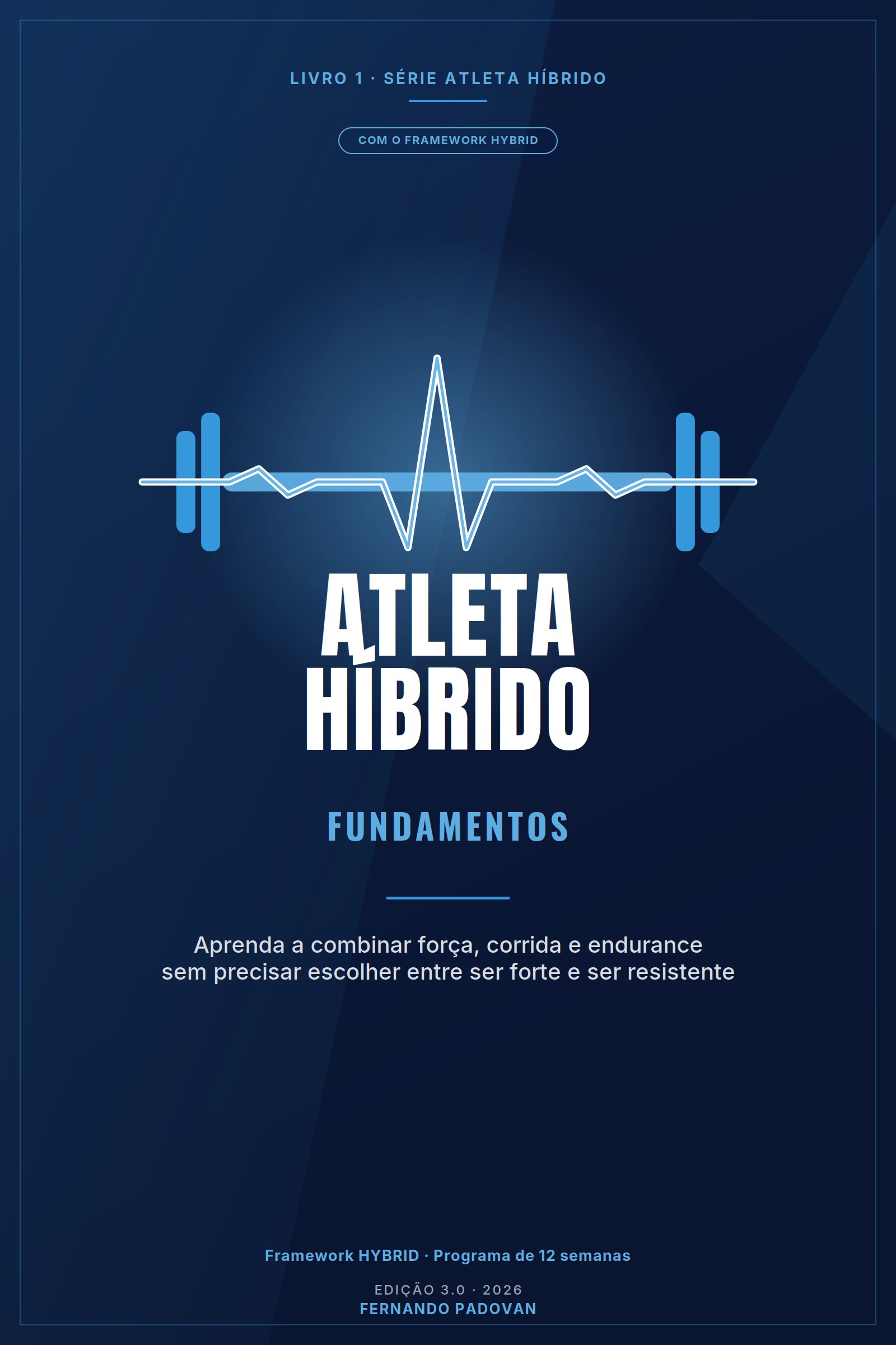 Capa do livro Atleta Híbrido Fundamentos