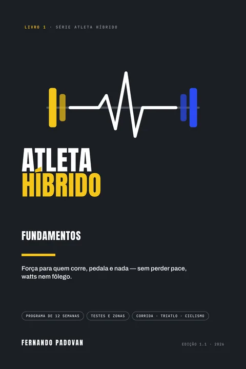 Capa do ebook Atleta Híbrido: Fundamentos, edição 1.1, de Fernando Padovan